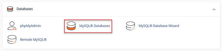 cPanel-Databases-MySQL-Databases