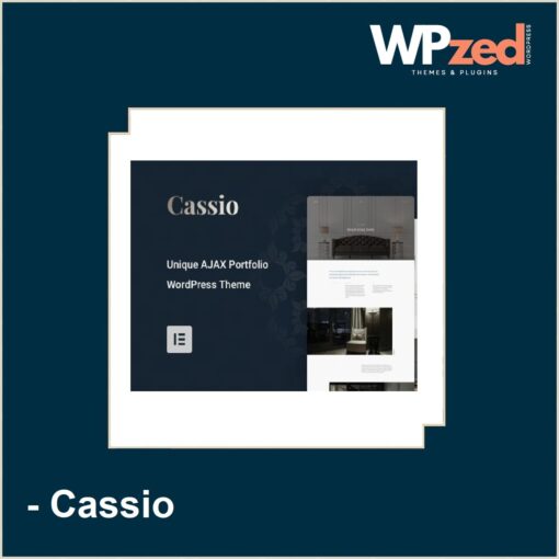 Cassio Wordpress ajax theme