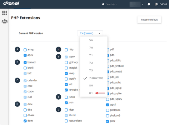 increasing-php-version-in-cpanel